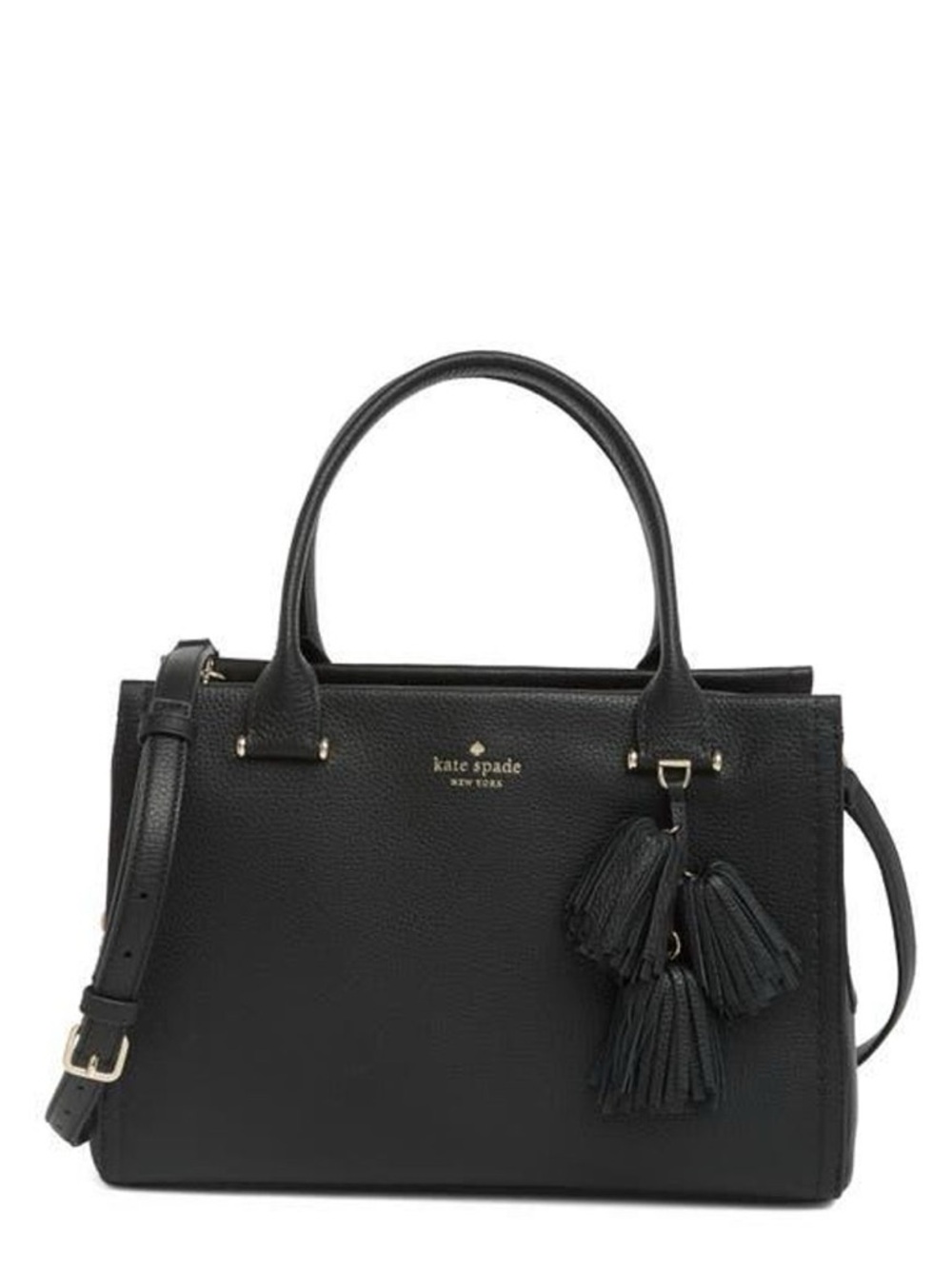 Kate Spade New York Palmer Drive Maryam Convertible Satchel in Black